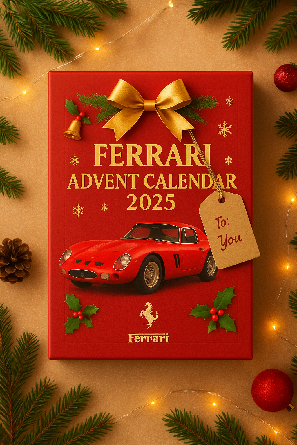 🎄 Ferrari F1 Racing Legends Advent Calendar 2025 – Collector’s Edition 🏎️✨