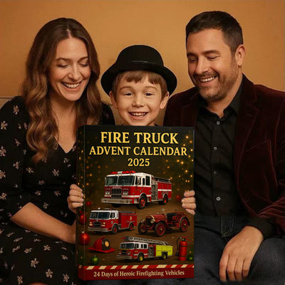 🚒🔥 Fire Truck Advent Calendar 2025 🎁🌲